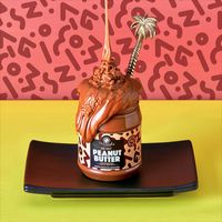 Wazoogles Dark Roast Super Smooth Peanut Butter, 800g